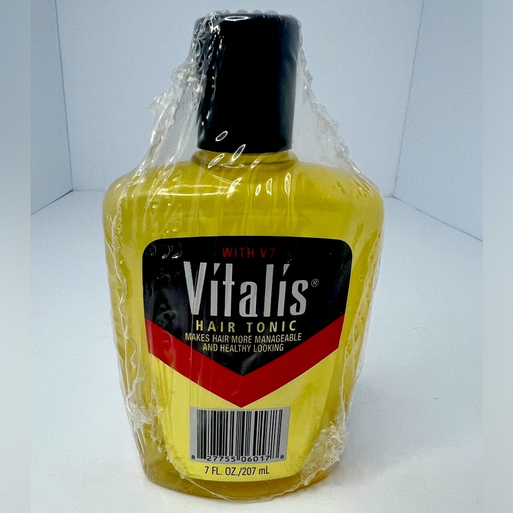Sealed Vitalis Hair Tonic With V7 7FL OZ.